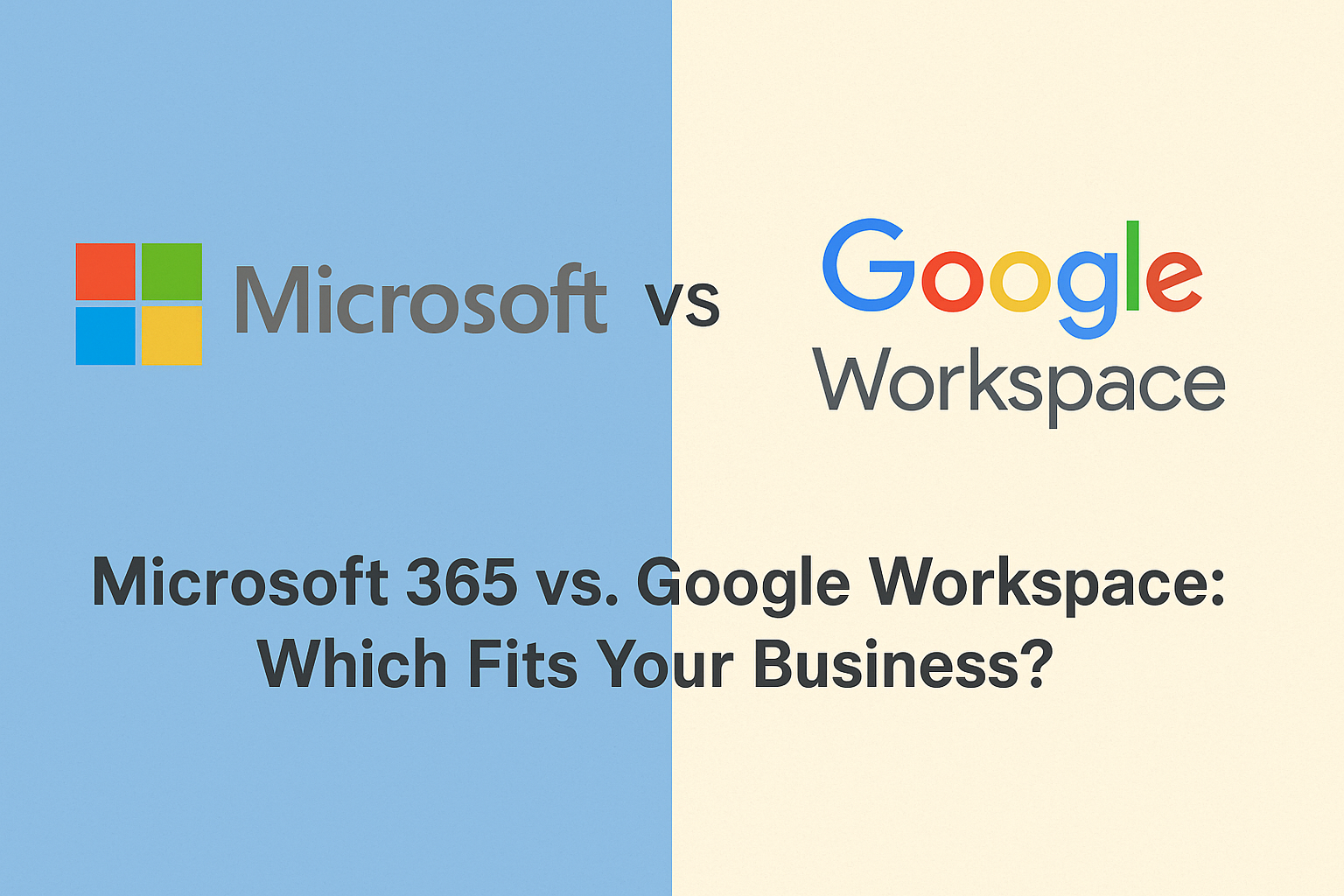 Microsoft 365 vs. Google Workspace: Which Fits Your Business ...